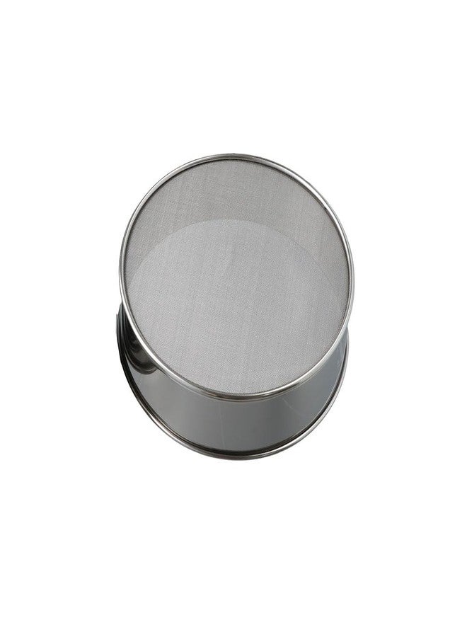 Kopida Flour Sifter, Stainless Steel Fine Mesh Strainers Flour Sieve, 60 Mesh Round Sifter Cocoa Powder Cake Powder for Baking Cake Bread - Image 3