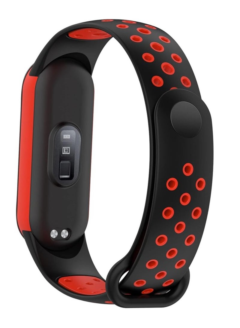 Strap Silicone Sport Band For Xiaomi Mi Band 3 / 4 Breathable Strap Replacement For M3 M4 Plus Bracelet For Xiaomi MiBand 3 4 Smart Watch - Image 3