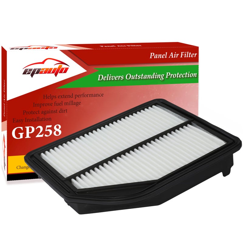 EPAuto GP258 CA11258 17220R5AA00 Engine Air Filter Replacement for Honda CRV 20122014 Rigid Panel Filter