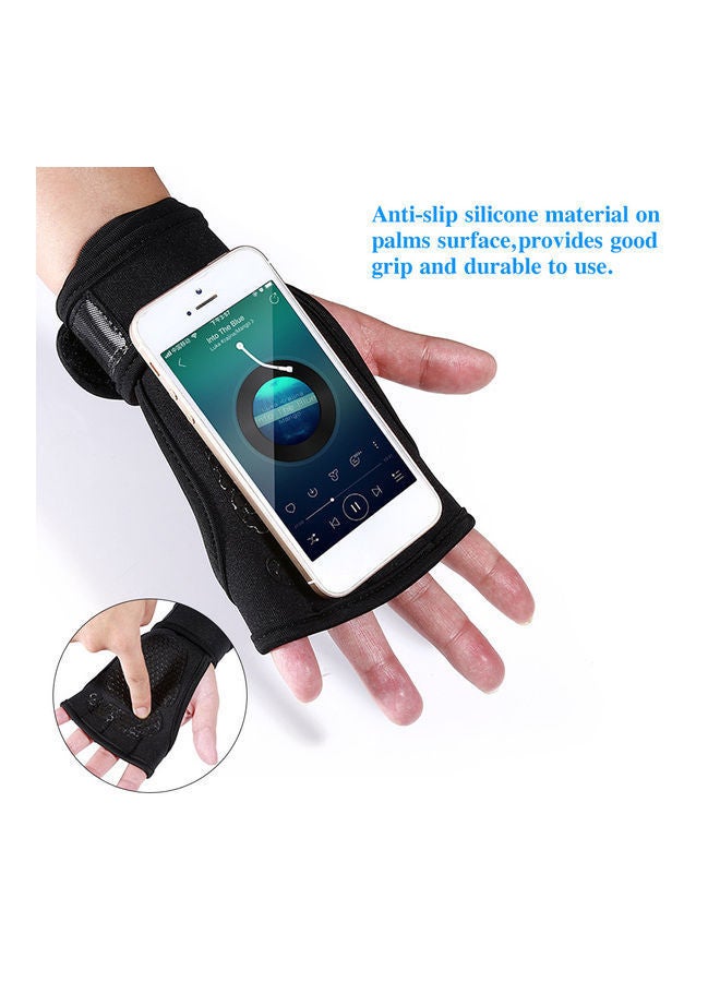 NIBEMINENT Lifting Workout Gloves With Integrated Wrap M  - Image 5
