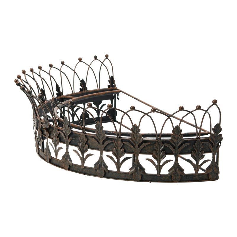 Creative Co-Op Metal Curtain Crown - Image 4