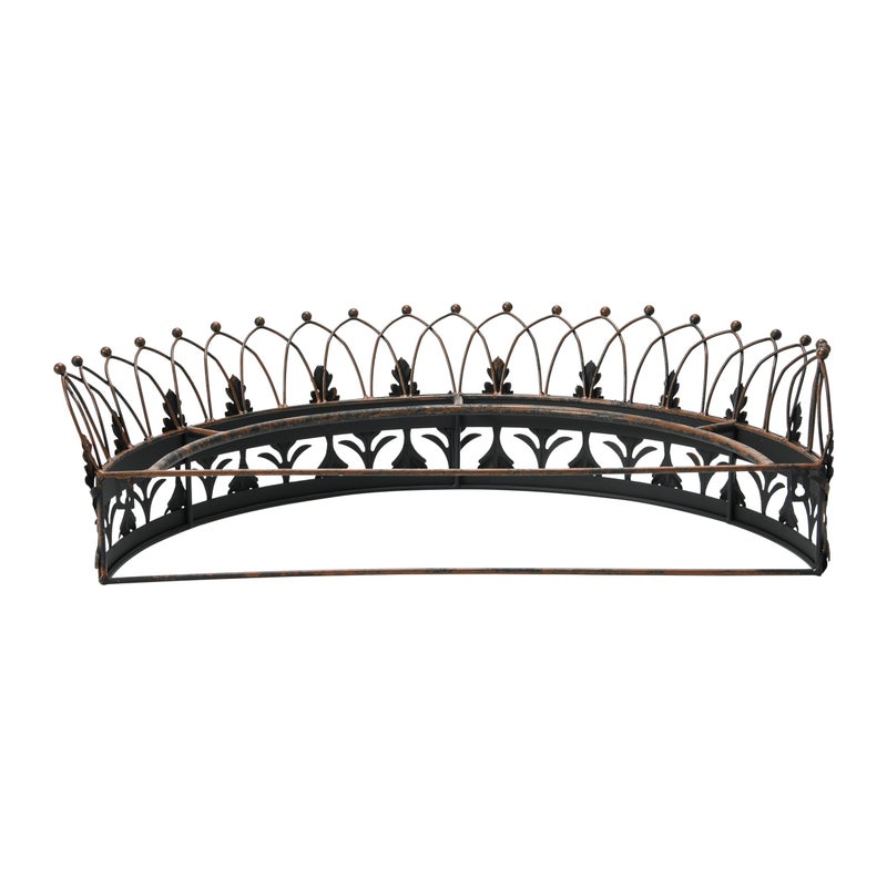 Creative Co-Op Metal Curtain Crown - Image 5