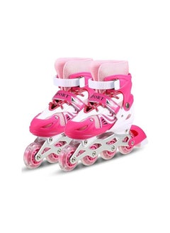 Adjustable Perfect Inline Skate Shoes With LED Flash