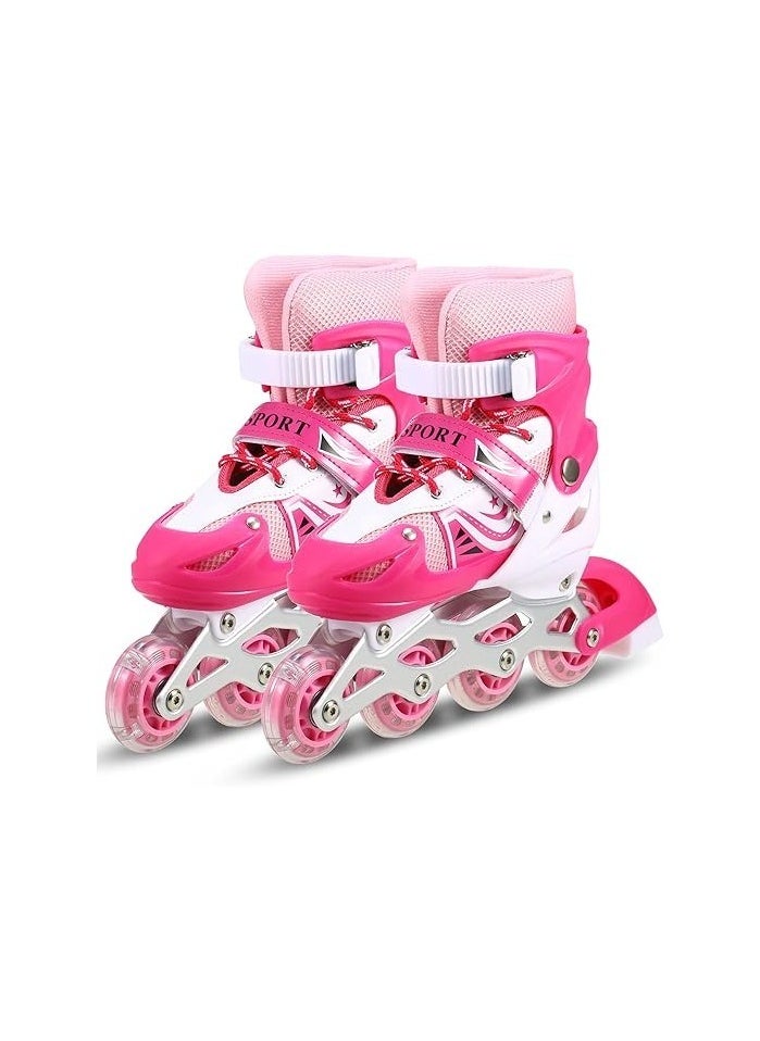 Toy Box - Adjustable Perfect Inline Skate Shoes With LED Flash - Image 1