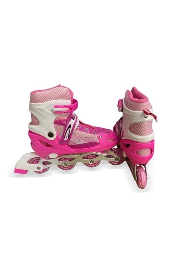 Toy Box - Adjustable Perfect Inline Skate Shoes With LED Flash - Image 1