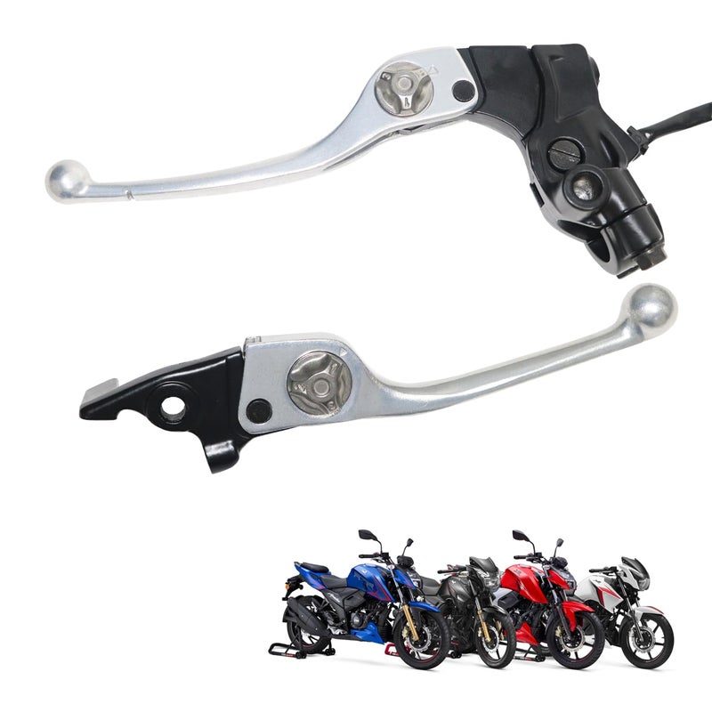 TVS Adjustable Clutch Lever, Black - Image 5