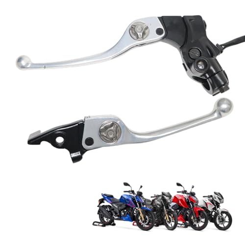 TVS Adjustable Clutch Lever, Black - Image 1