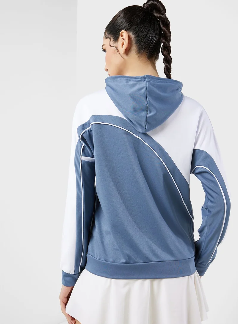 FRWD Zip Front Colorblock Athletic Jacket