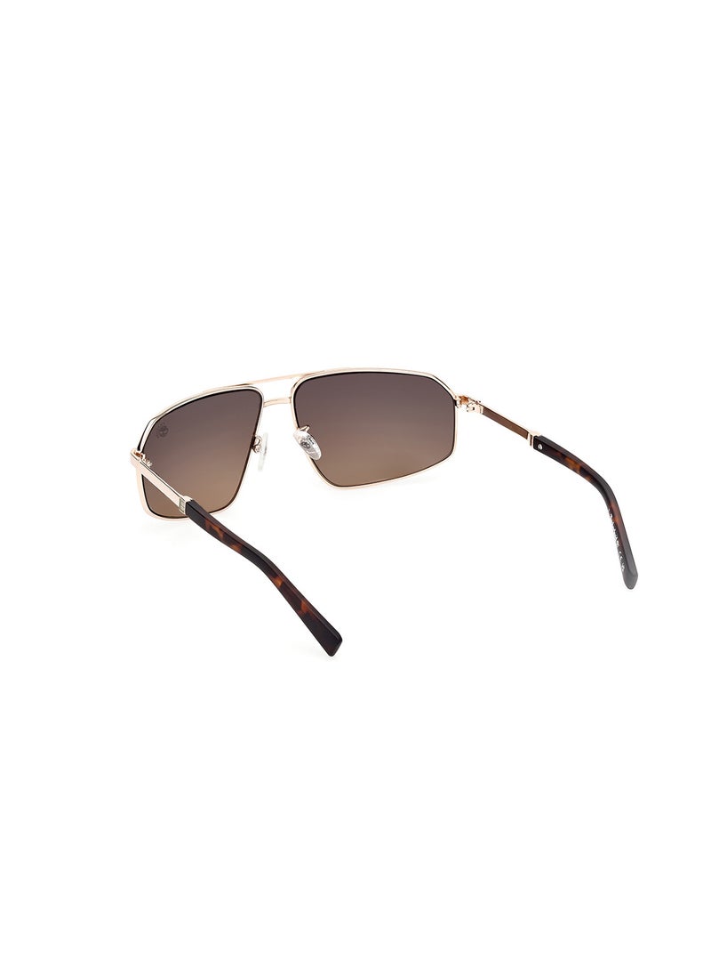 Timberland - Men's Polarized Navigator Sunglasses - TB9341-H32H64 - Lens Size: 64 Mm - Image 1