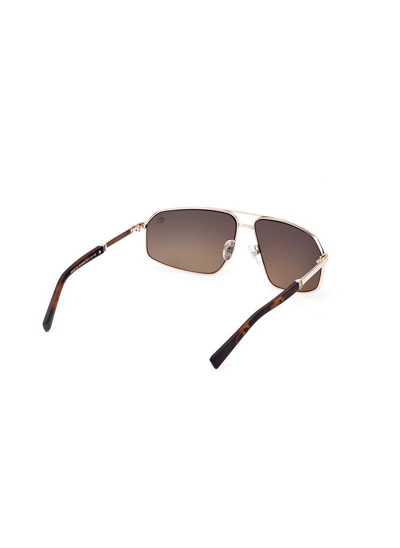 Timberland - Men's Polarized Navigator Sunglasses - TB9341-H32H64 - Lens Size: 64 Mm - Image 1