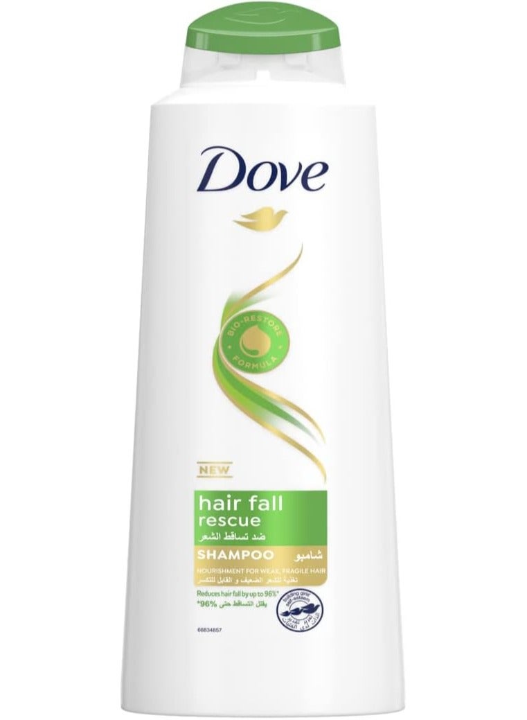 Dove shampoo hair fall Rescue Nourishment For Weak Fragile Hair 600 ml