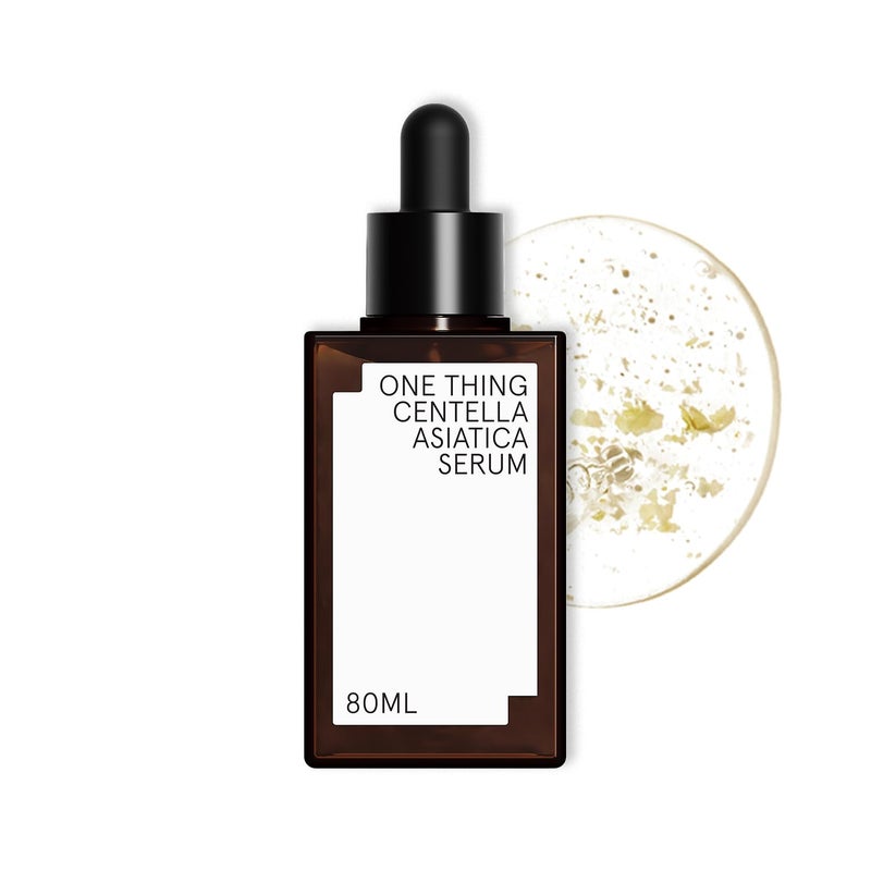 ONE THING Centella Asiatica Serum 27 Fl Oz CICA HA Hyaluronic Acid Hydrating Soothing Ampoule for Oily Acne Prone Sensitive Irritated Facial Skin Barrier Repair Fine Lines Vegan Korean SkinCare