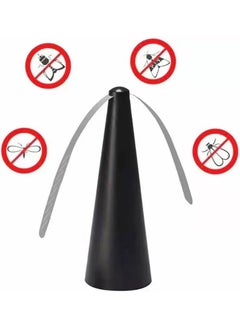 Plan A Non-toxic fan effectively repels bugs from outdoor dining areas, ensuring your meals stay fly free, comes with a rechargeable battery for hassle-free outdoor use.  - Image 5