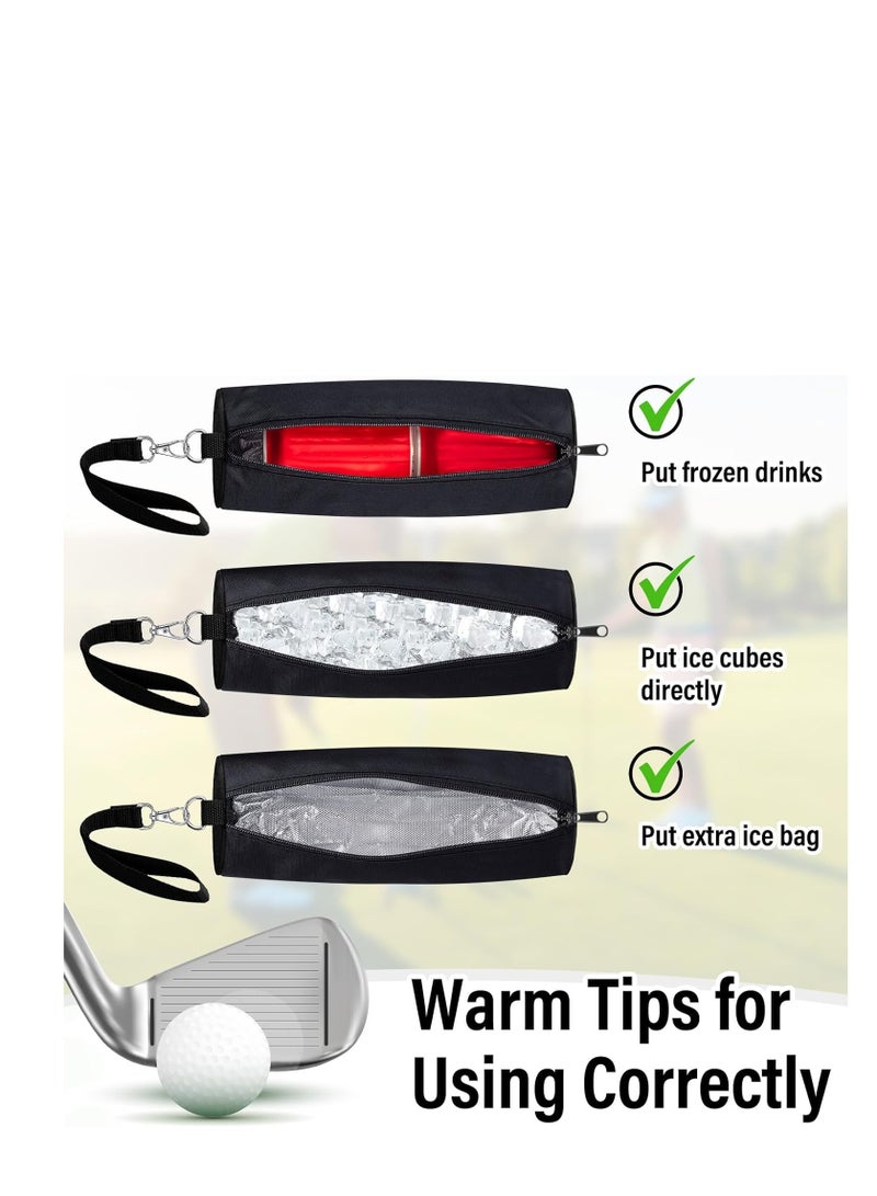 KASTWAVE Insulated Golf Cooler Bag Portable Small Unisex Camping Cooler Case Soft Waterproof Compact Golf Beer Sleeve for Golf Bag for Bottled Water Drinks Umbrella, Travel Daily Work Hiking - Image 5