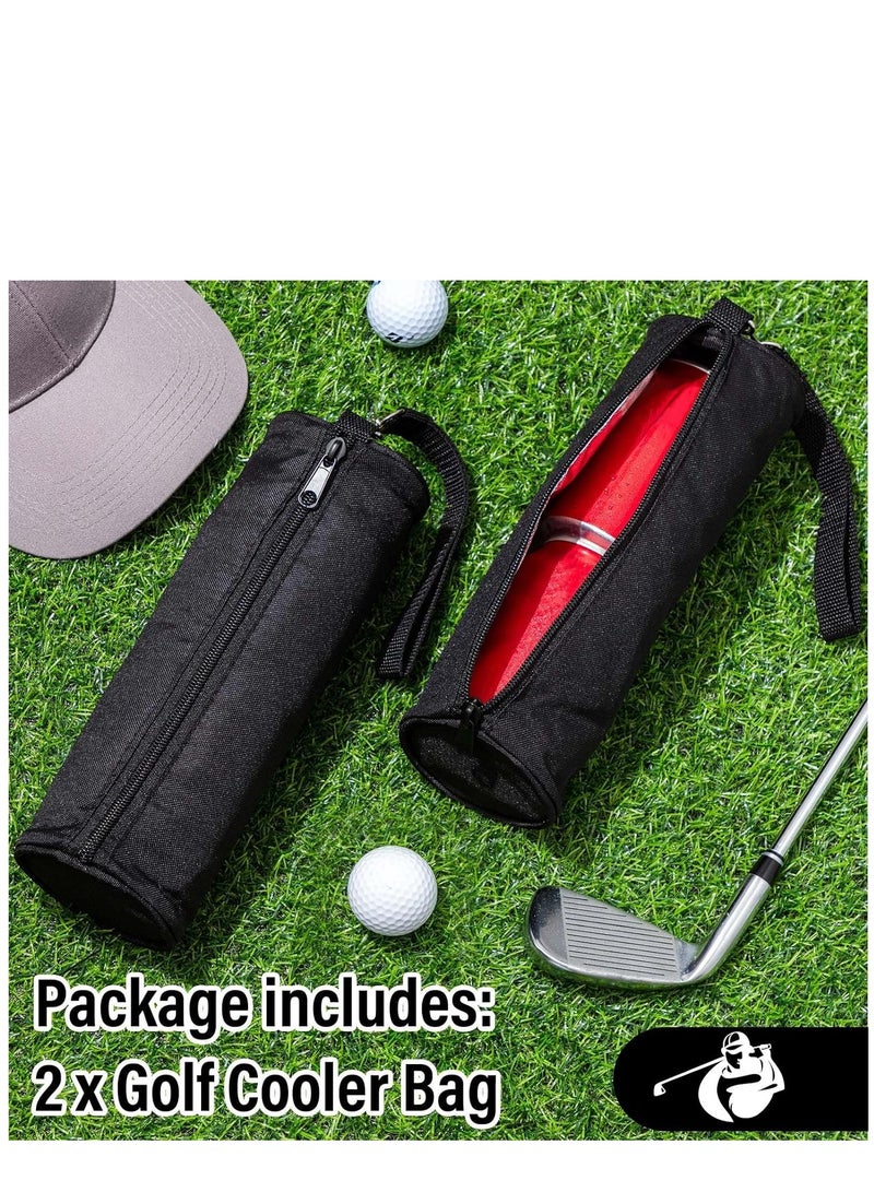 KASTWAVE Insulated Golf Cooler Bag Portable Small Unisex Camping Cooler Case Soft Waterproof Compact Golf Beer Sleeve for Golf Bag for Bottled Water Drinks Umbrella, Travel Daily Work Hiking - Image 3