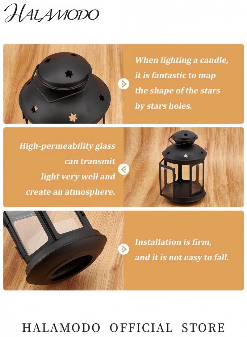 HALAMODO Ramadan Lantern Black/Clear - Image 3