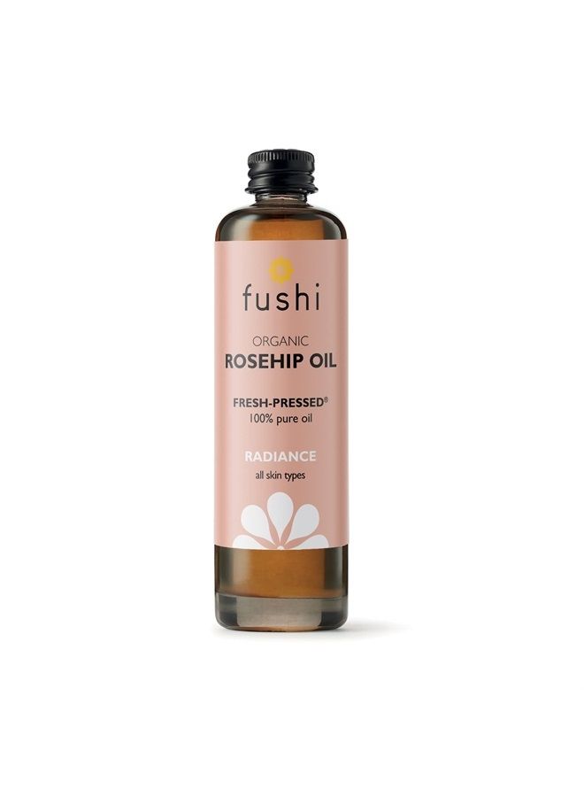 Fushi Rosehip Seed Organic Oil 100ml Extra Virgin, Biodynamic Harvested Cold Pressed