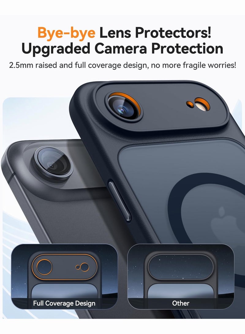 SOKAD MagSafe Matte Black Case for iPhone Air, Full Camera Protection - Image 3