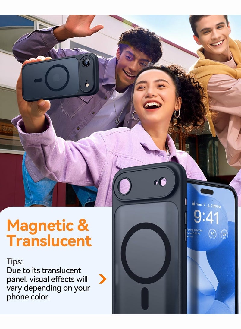 SOKAD MagSafe Matte Black Case for iPhone Air, Full Camera Protection - Image 4