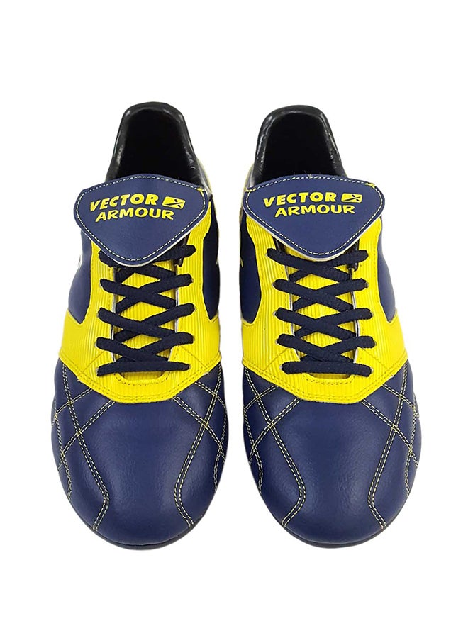 Vector X Armour Football Shoe ( Blue/Yellow, 11 UK) | Soccer | PVC | Cleats and studs - Image 2