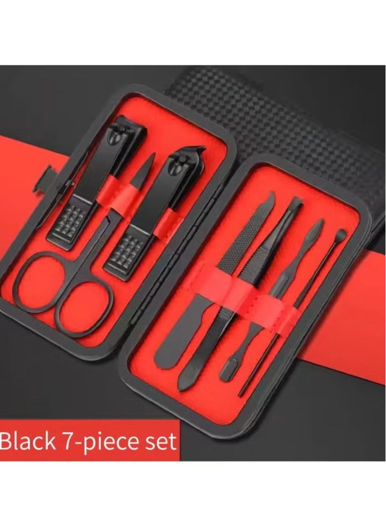 ATRJSZ Nail Clipper Set Convenient Beauty Tools Nail Clipper Manicure Nail Trimmer Pedicure Knife Ear Peeling Knife - Image 1