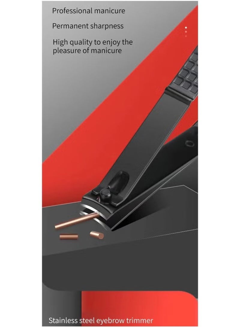 ATRJSZ Nail Clipper Set Convenient Beauty Tools Nail Clipper Manicure Nail Trimmer Pedicure Knife Ear Peeling Knife - Image 2