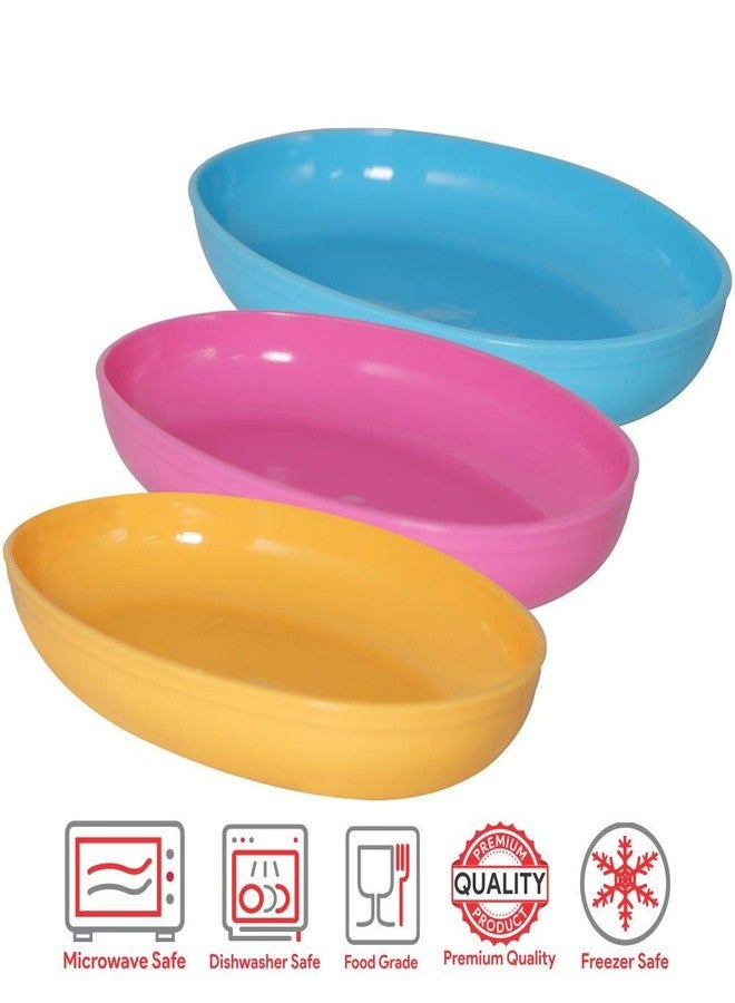 Wonder Homeware Prime Sigma Snacker Mixing Bowl, 500 ml Set of 3, Multicolor, - Image 4