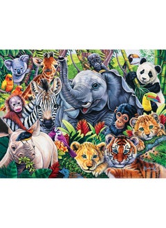 Safari Friends 100 Piece Kids Jigsaw Puzzle - Wildlife Adventure - 11.5"X15" - pzsku/ZD60D6F6220CEEF4829FFZ/45/_/1734348124/2cb9f3f3-ad84-4404-88d2-d5f086578123