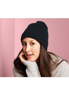 Tchibo Women Knitted Beanie, Navy Blue  - Image 1
