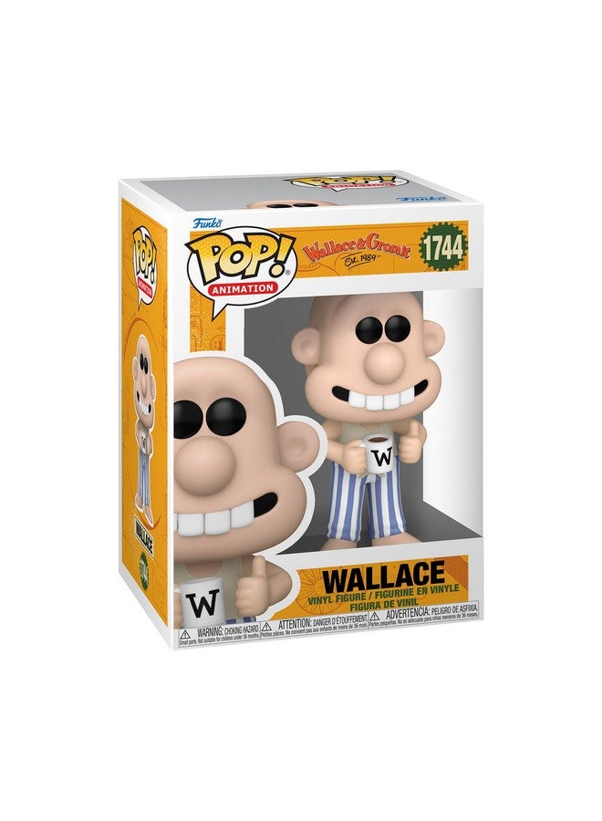 Funko Pop! Movies: Wallace & Gromit - Wallace (in Pajamas) - Image 1