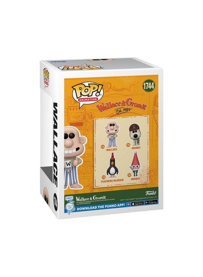 Funko Pop! Movies: Wallace & Gromit - Wallace (in Pajamas) - Image 3