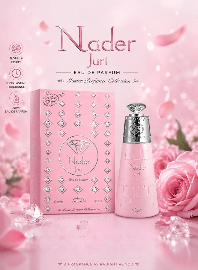 Nabeel Nader Juri Spray Perfume 100ml Luxury Long-Lasting Arabian Fragrance for Men and Women - Image 1