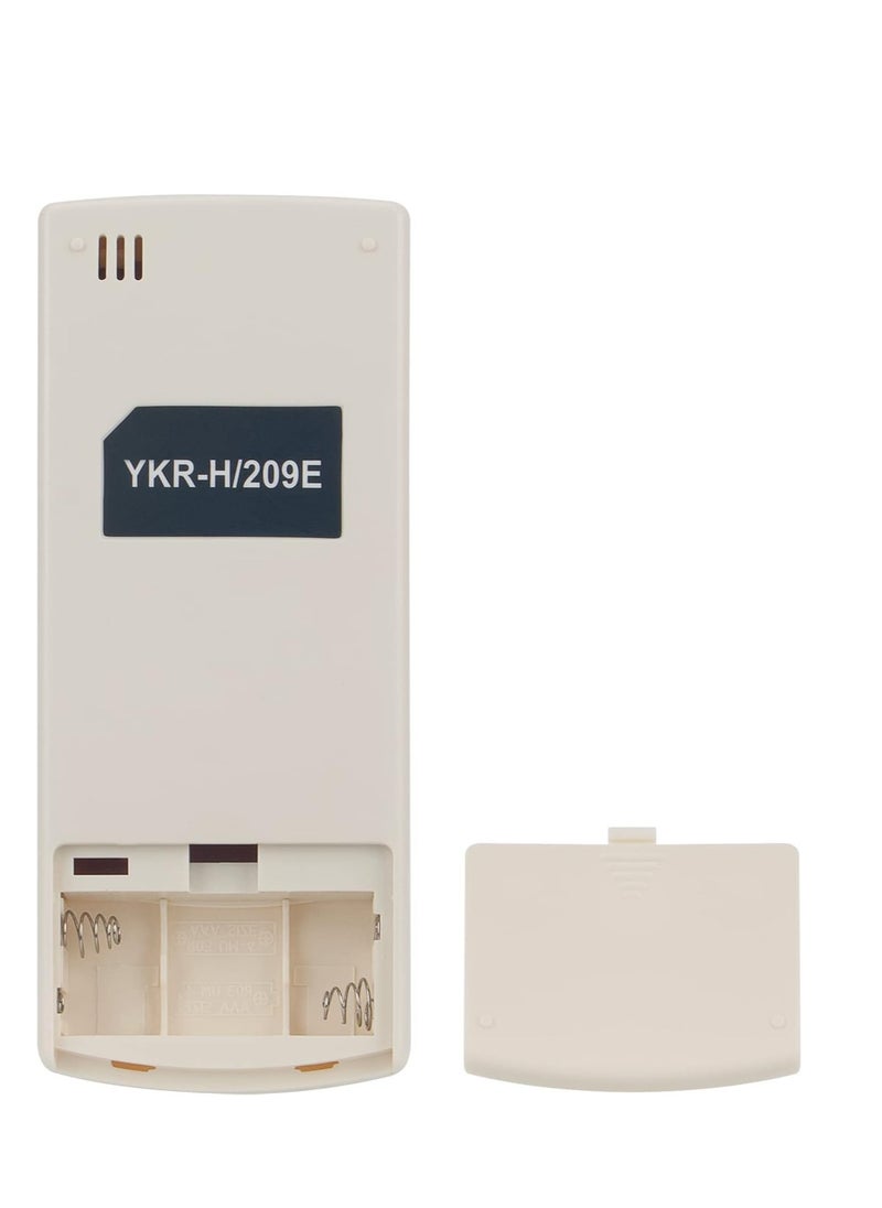 SmartGrist SmartGrist Replacement Remote Control YKR-H/209E for AUX Air Conditioner YK-H/009E – Includes Battery  - Image 5