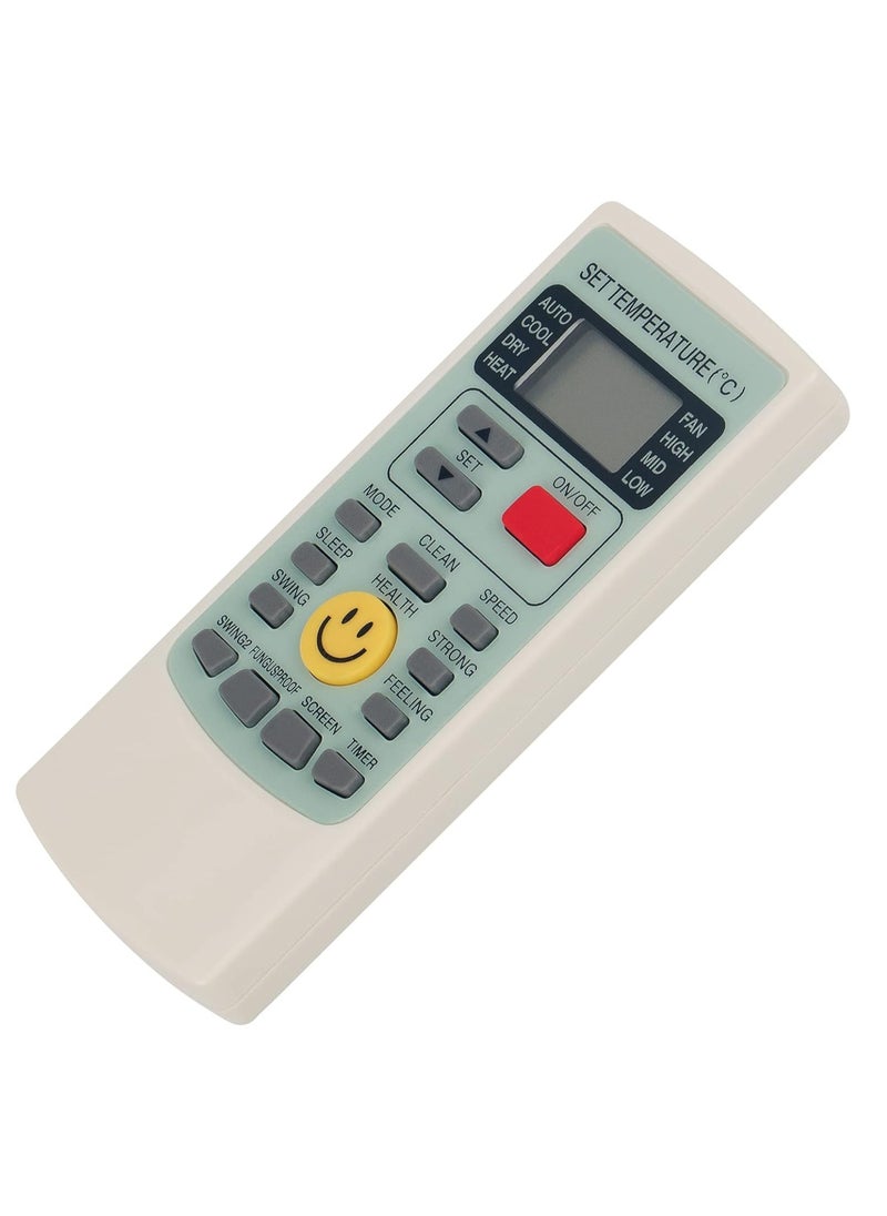 SmartGrist SmartGrist Replacement Remote Control YKR-H/209E for AUX Air Conditioner YK-H/009E – Includes Battery  - Image 4