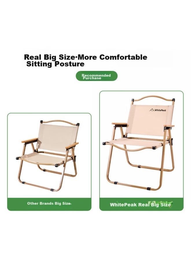Whitepeak Folding Chair, Outdoor Folding Chair, Kimitai Chair, Picnic Chair, Portable Table And Chair, Beach Chair, Camping Chair - Image 1