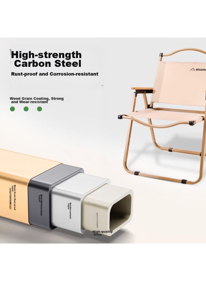 Whitepeak Folding Chair, Outdoor Folding Chair, Kimitai Chair, Picnic Chair, Portable Table And Chair, Beach Chair, Camping Chair - Image 4