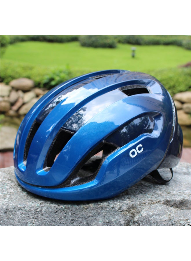 Metallic Blue Omne Air Sports Cycling Helmet Protective Helmet Safety Helmet