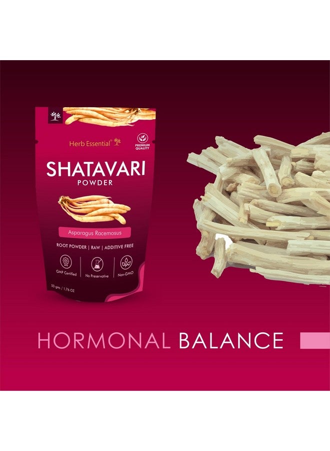 Herb Essential مسحوق شاتافاري الأساسي 50 جرام - 100% نقي من الهليون المتفرع | يدعم توازن الهرمونات لدى النساء وصحة الإنجاب | يعزز الحيوية والمناعة | مكمل عشبي أيورفيدي - Image 5