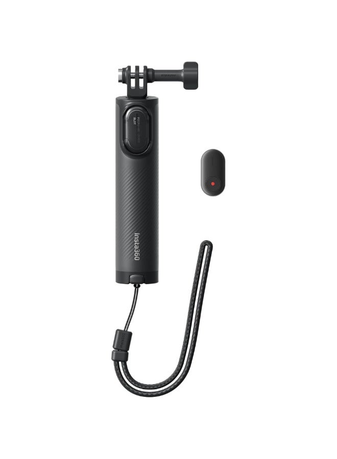 Insta360 Mini 2‑in‑1 Tripod 2.0 with Mini Remote Kit | Convertible Selfie Stick & Tripod for Cameras, Universal 3‑Prong & 1/4″ Adapters, Travel-Friendly, Stable Support - Image 1