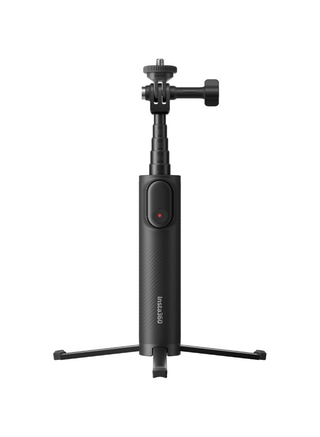 Insta360 Mini 2‑in‑1 Tripod 2.0 with Mini Remote Kit | Convertible Selfie Stick & Tripod for Cameras, Universal 3‑Prong & 1/4″ Adapters, Travel-Friendly, Stable Support - Image 2