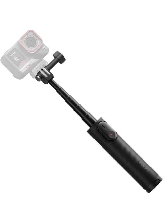 Insta360 Mini 2‑in‑1 Tripod 2.0 with Mini Remote Kit | Convertible Selfie Stick & Tripod for Cameras, Universal 3‑Prong & 1/4″ Adapters, Travel-Friendly, Stable Support - Image 3