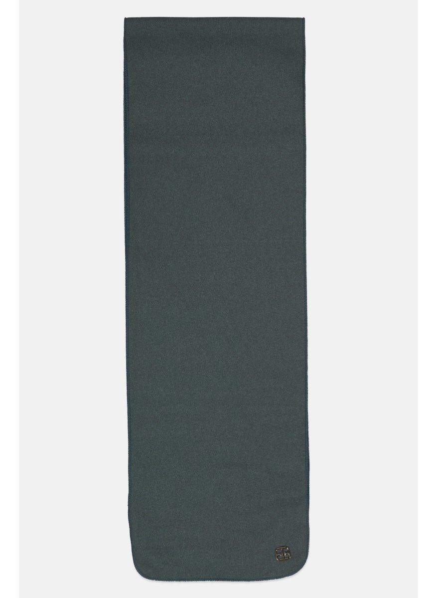 ELLE - Women Buckle Logo Scarves 150 x 26 cm, Black - Image 1