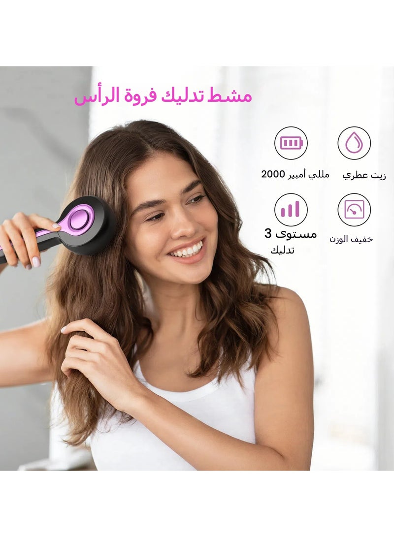 general Massage Comb Hair Nourishment Comb Kneading Deform Hair Growth Device Red Light Hair Care Comb Scalp Meridians Massager for Home - Image 1