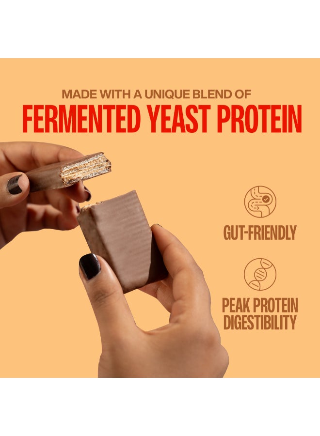 SuperYou شريط بروتين وايفر سوبر يو - شوكولاتة بالفول السوداني 40 جرام (عبوة من 10) - Image 2