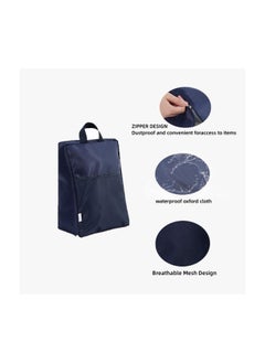 SYOSI Travel Shoe Bags, Water Resistant Travel Shoe Bags, Portable Shoe Bag Used As for Storage or Shoe Travel Bag, Shoe Storage Organizer Shoe Pouch with Zipper, Men and Women Vacation Travel (2Pcs)  - Image 5