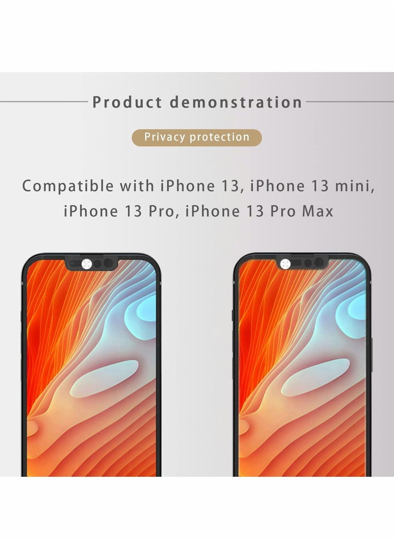 Y&D - Front Camera Privacy Guard Protects and Security Without Compromising Facial Recognition Compatible with iPhone 13, 13 Mini, Pro, Pro Max, 2pcs Silver - Image 1