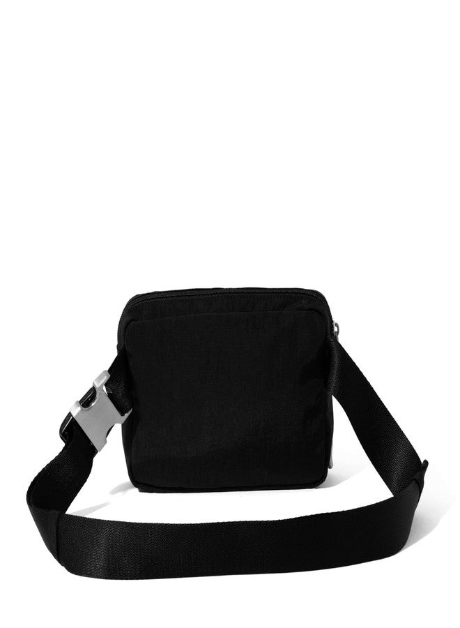 Baggallini Coastal Flip Lock Fanny Pack Sling 7.5"x5.6" Belt Bag w/RFID Card Slots Adjustable Strap - Image 2