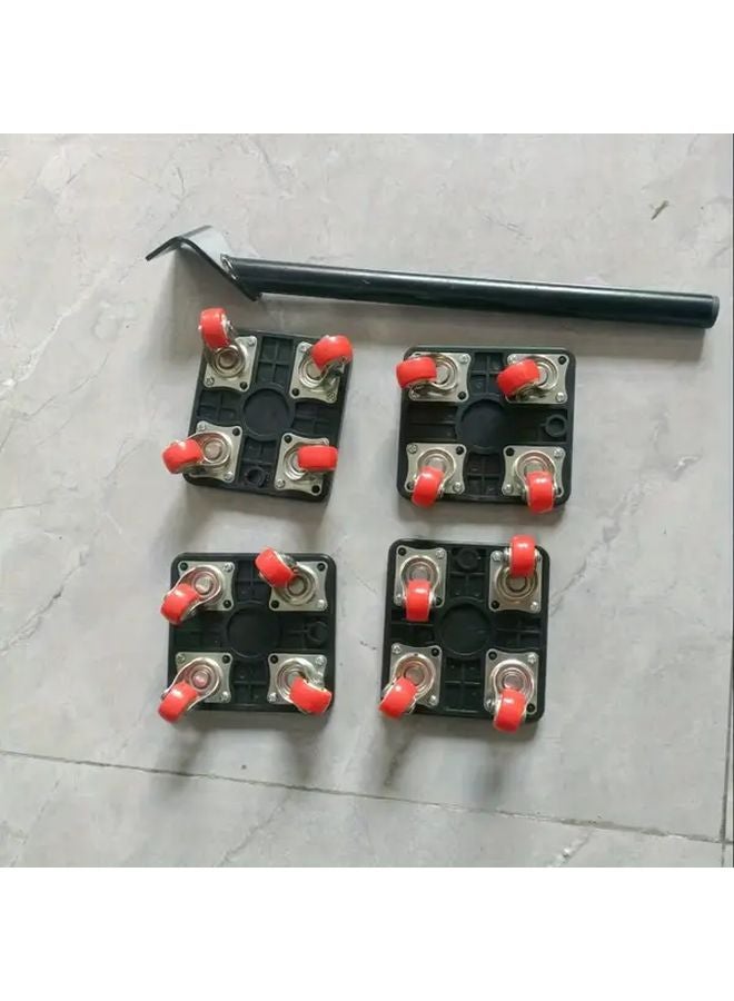 5pcs Heavy Duty Furniture Moving Tool Set 330 Lbs Lifter 360 Rotating Electric Dolly - Image 2