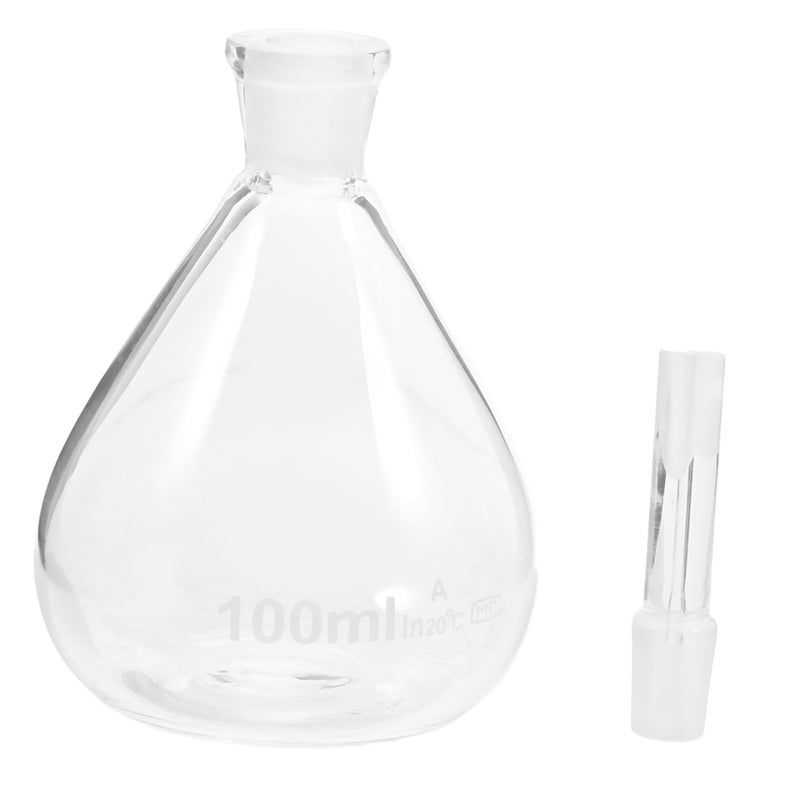 Glass Pycnometer Reagent Bottle with Easy to Use Screw Caps Laboratory Glassware - Image 2