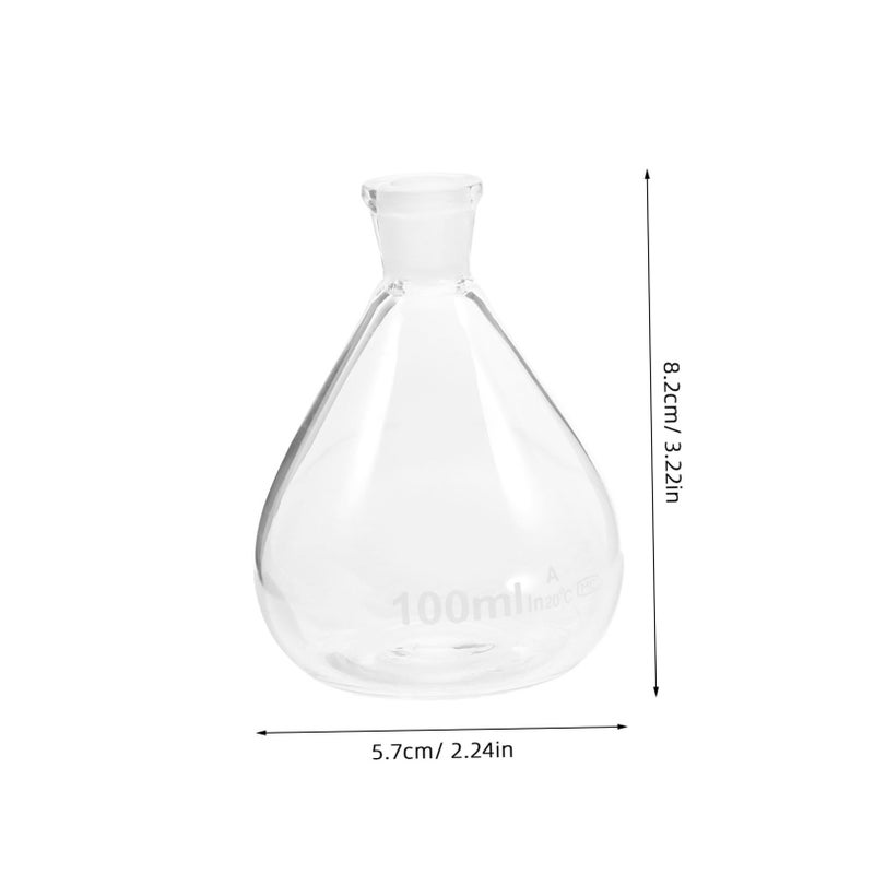 Glass Pycnometer Reagent Bottle with Easy to Use Screw Caps Laboratory Glassware - Image 3
